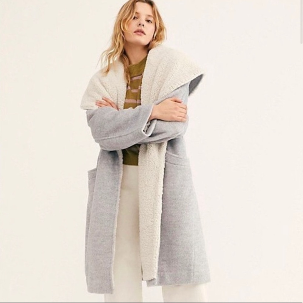 NWOT FREE PEOPLE COCO COZY COAT